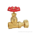 hot forging brass gate valve with female thread for water meter